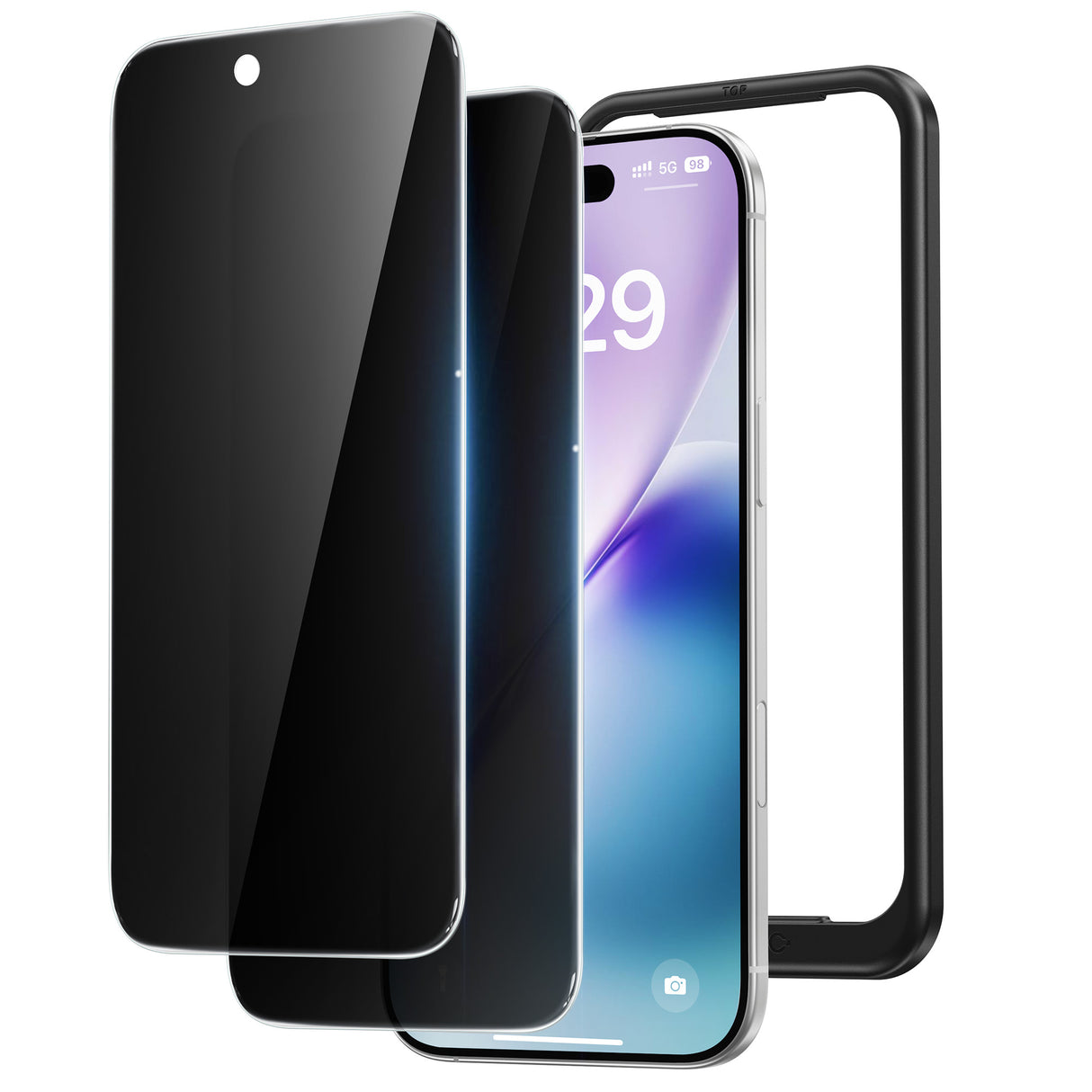 NIMASO Privacy iPhone Screen Protector for iPhone 17 / 17 Pro / 17 Pro Max / Air