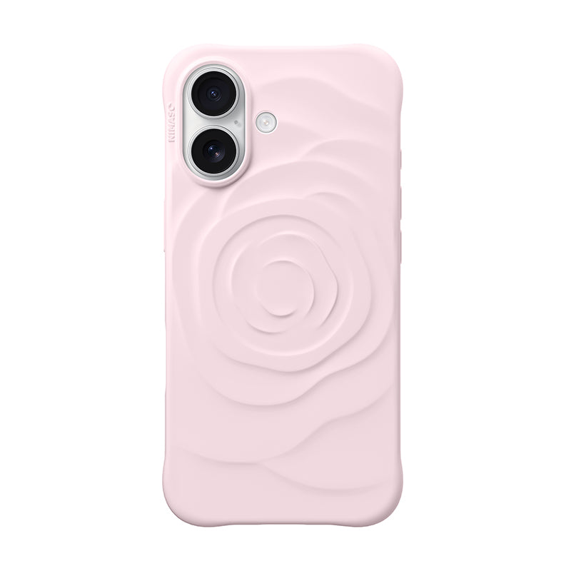 Nimaso Pastel Rose iPhone Case for iPhone 17 / 17 Pro / 17 Pro Max / Air-Pink