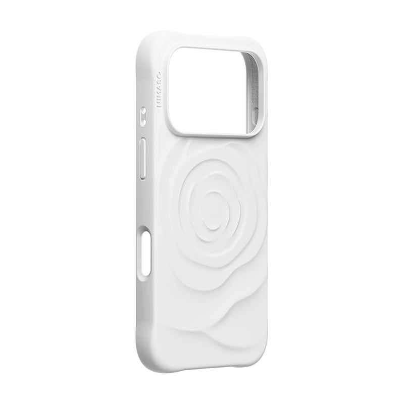 Nimaso Pastel Rose iPhone Case for iPhone 17 / 17 Pro / 17 Pro Max / Air-White