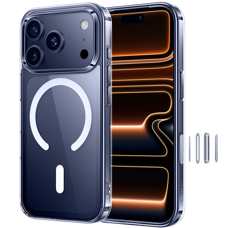 NIMASO Clear MagSafe Phone Case for iPhone 17 / 17 Pro / 17 Pro Max / Air