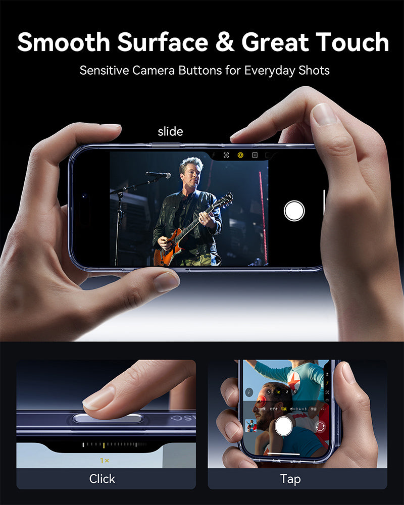 NIMASO Clear MagSafe Phone Case for iPhone 17 / 17 Pro / 17 Pro Max / Air