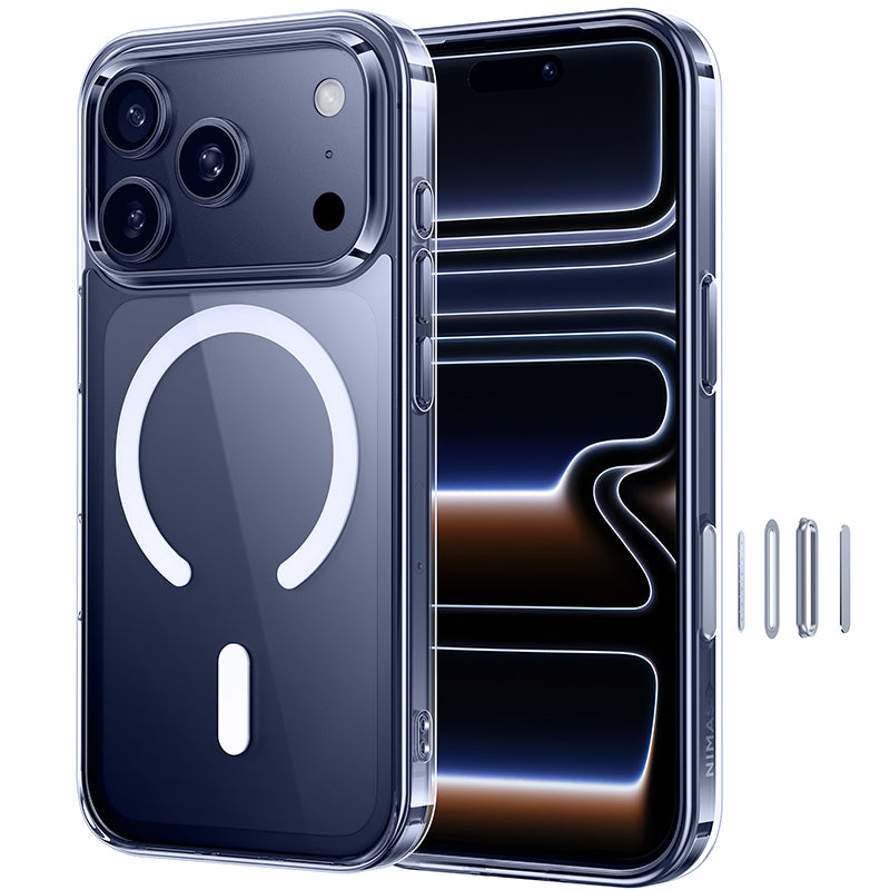 NIMASO Clear MagSafe Phone Case for iPhone 17 / 17 Pro / 17 Pro Max / Air
