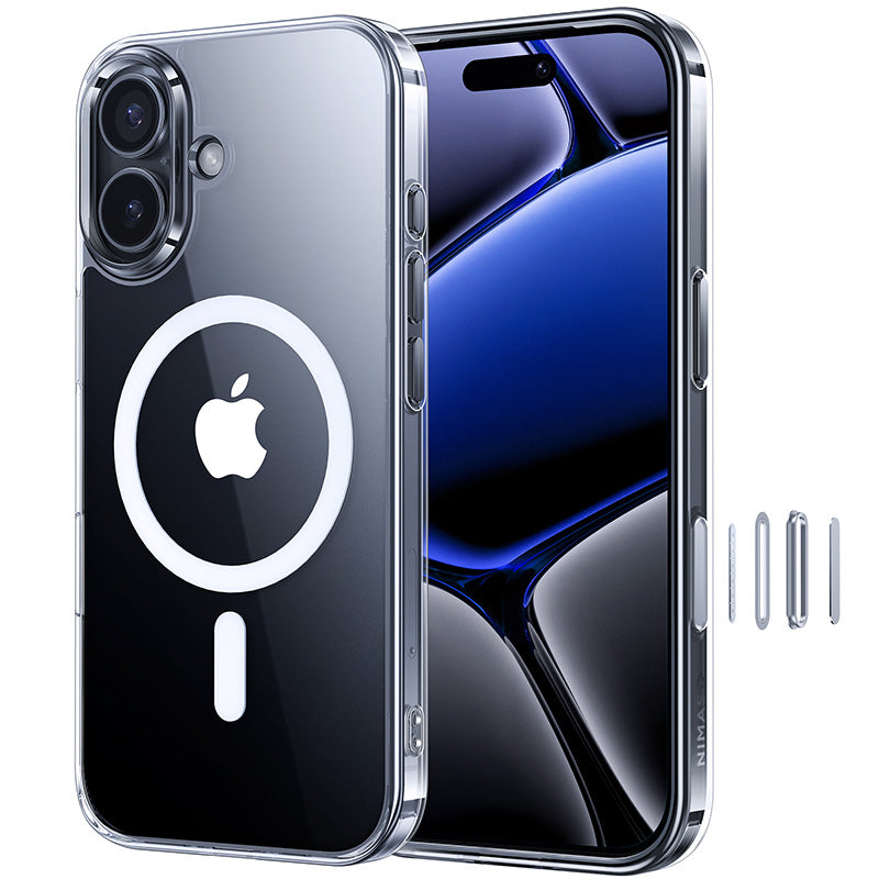NIMASO Clear MagSafe Phone Case for iPhone 17 / 17 Pro / 17 Pro Max / Air