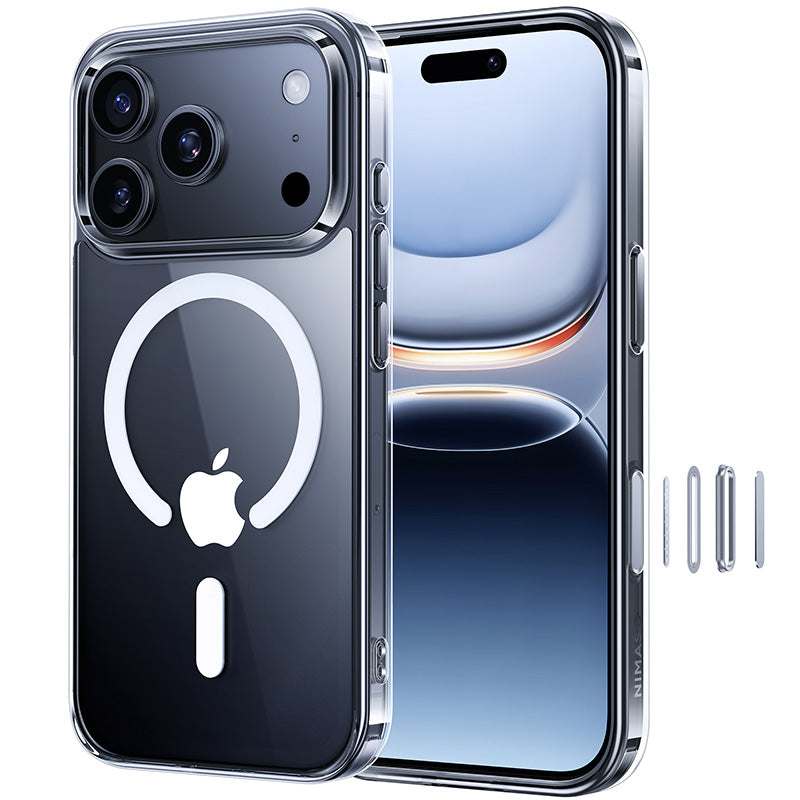 NIMASO Clear MagSafe Phone Case for iPhone 17 / 17 Pro / 17 Pro Max / Air