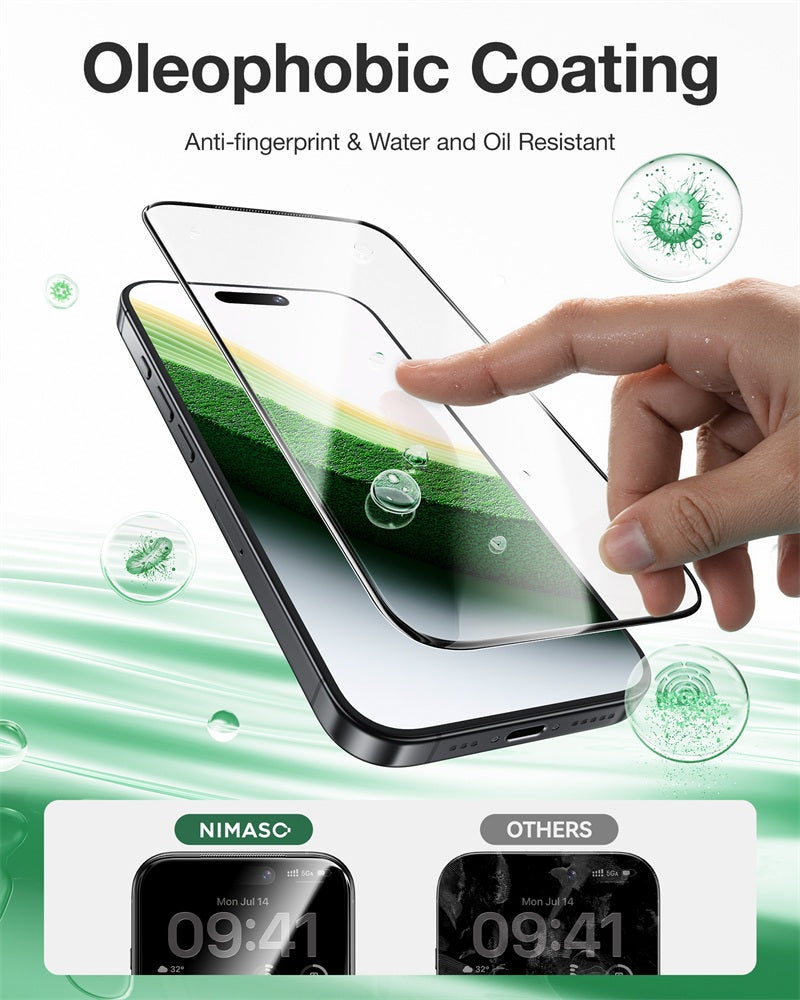 NIMASO HD iPhone Screen Protector for iPhone 17 / 17 Pro / 17 Pro Max / Air