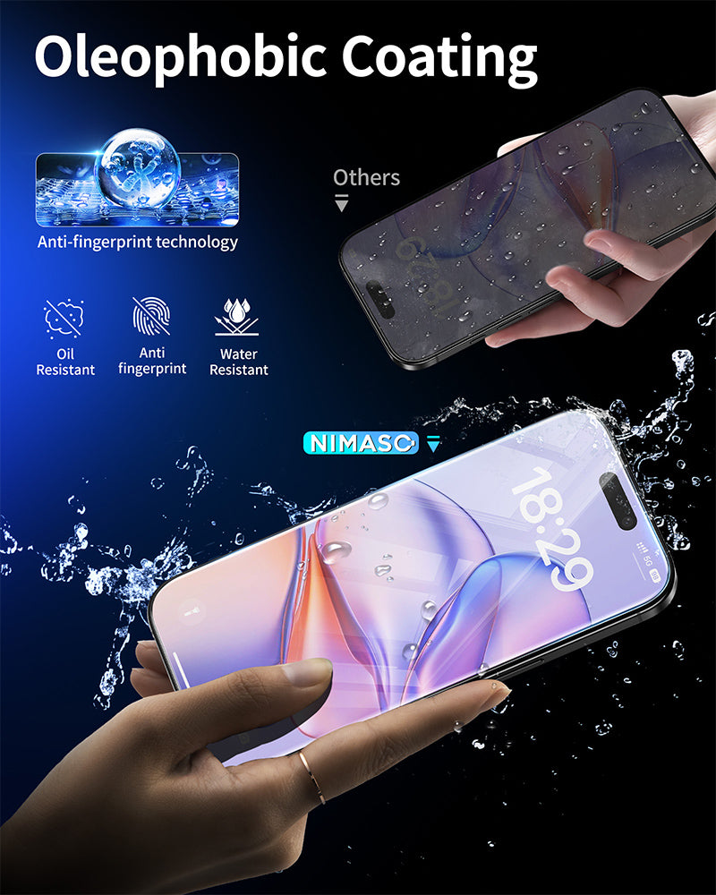 NIMASO HD iPhone Screen Protector for iPhone 17 / 17 Pro / 17 Pro Max / Air