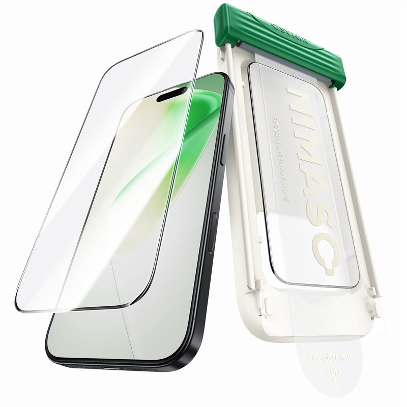 NIMASO 3D Curved Full Coverage iPhone 17 Screen Protector