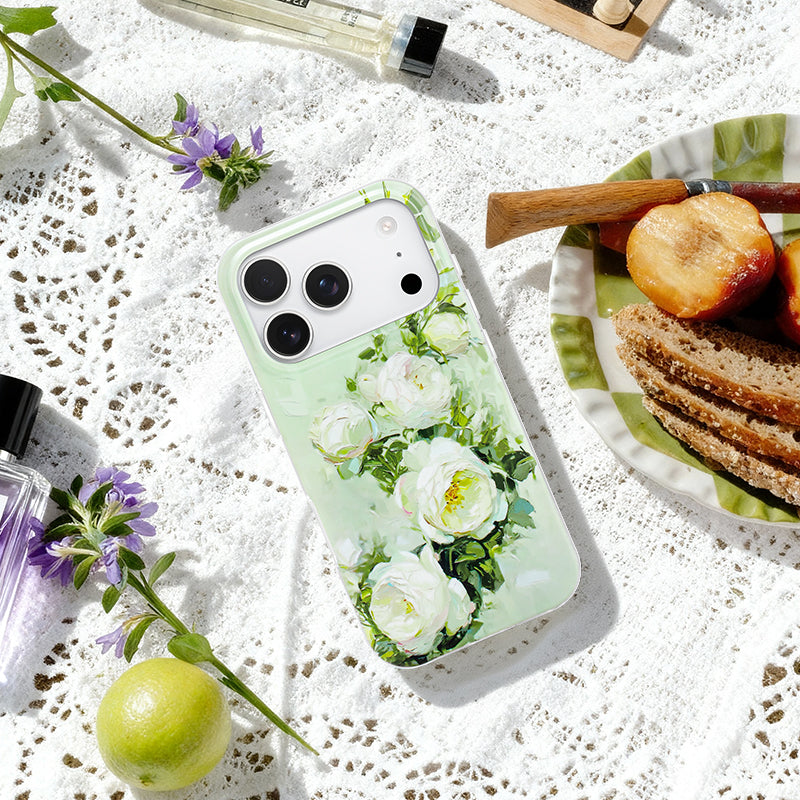 Nimaso Oil Painting Rose MagSafe Phone Case for iPhone 17 / 17 Pro / 17 Pro Max / Air
