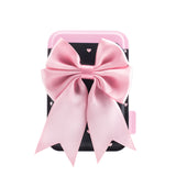 Nimaso Pink Bow MagSafe Wallet