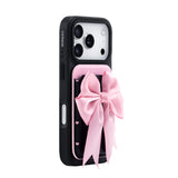 Nimaso Pink Bow MagSafe Wallet