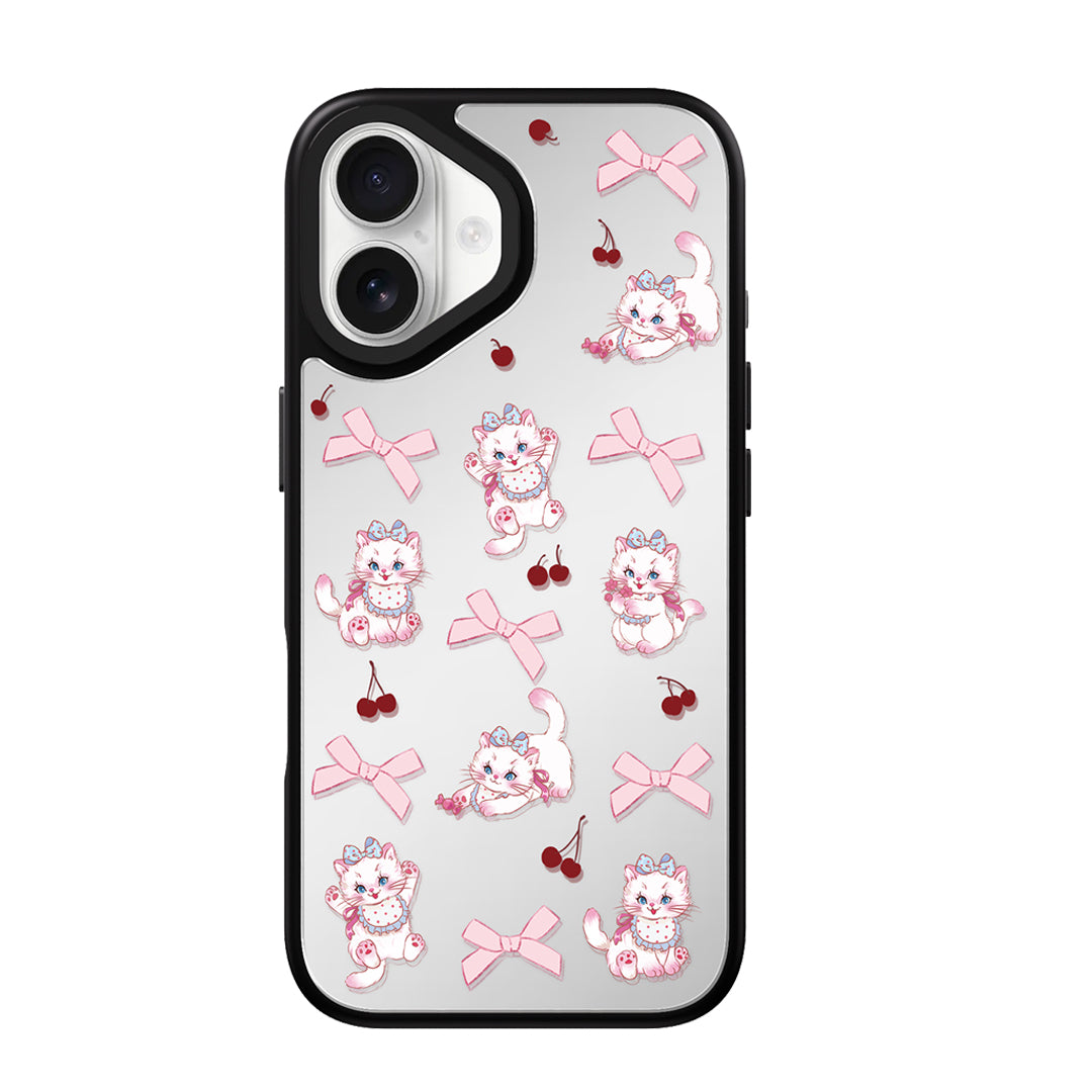 Cherry and White Cat