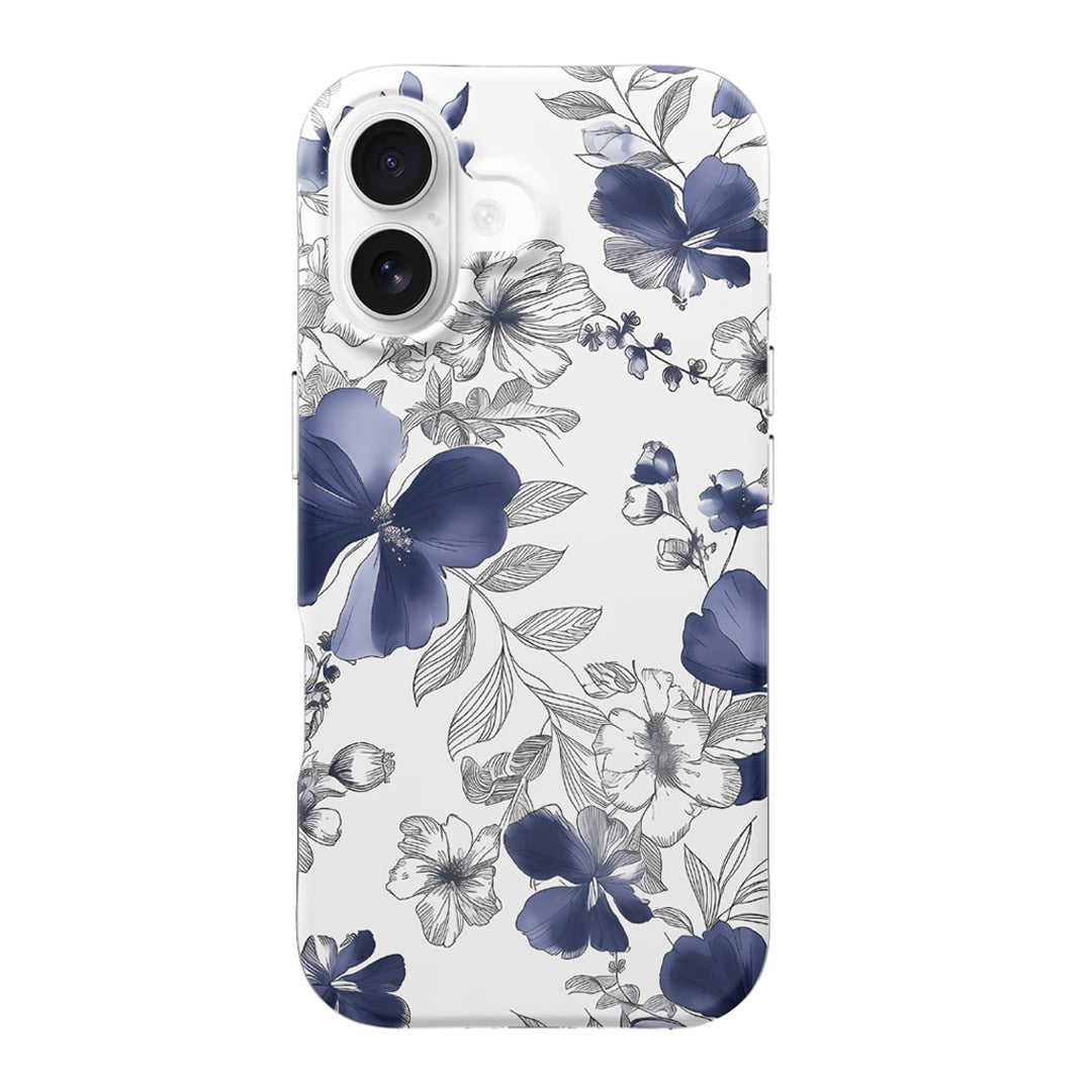 Blue Orchid iPhone Case