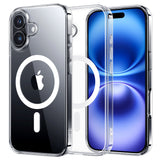 NIMASO Magnetic Clear Case for iPhone 16 Series, MagSafe, Shockproof, Slim & Anti-Yellowing