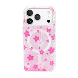 Nimaso Sparkling Cherry Blossom MagSafe Phone Case for iPhone 17 / 17 Pro / 17 Pro Max / Air