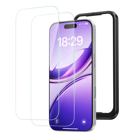 NIMASO 2.5D HD Screen Protector with Alignment Frame for iPhone 17