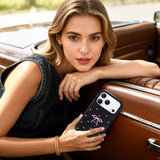 Nimaso Bow Print MagSafe Phone Case for iPhone 17 / 17 Pro / 17 Pro Max / Air-Black