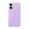 NIMASO Purple Pastel Rose MagSafe Case for iPhone 17