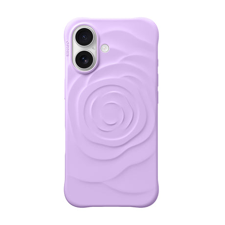 NIMASO Purple Pastel Rose MagSafe Case for iPhone 17