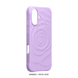 Nimaso Pastel Rose iPhone Case for iPhone 17-Purple