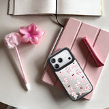 Nimaso Cute White Cat Mirror MagSafe Phone Case for iPhone 17 / 17 Pro / 17 Pro Max / Air