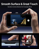 NIMASO Frosted Semi-Clear MagSafe Phone Case for iPhone 17 / 17 Pro / 17 Pro Max / Air-Black