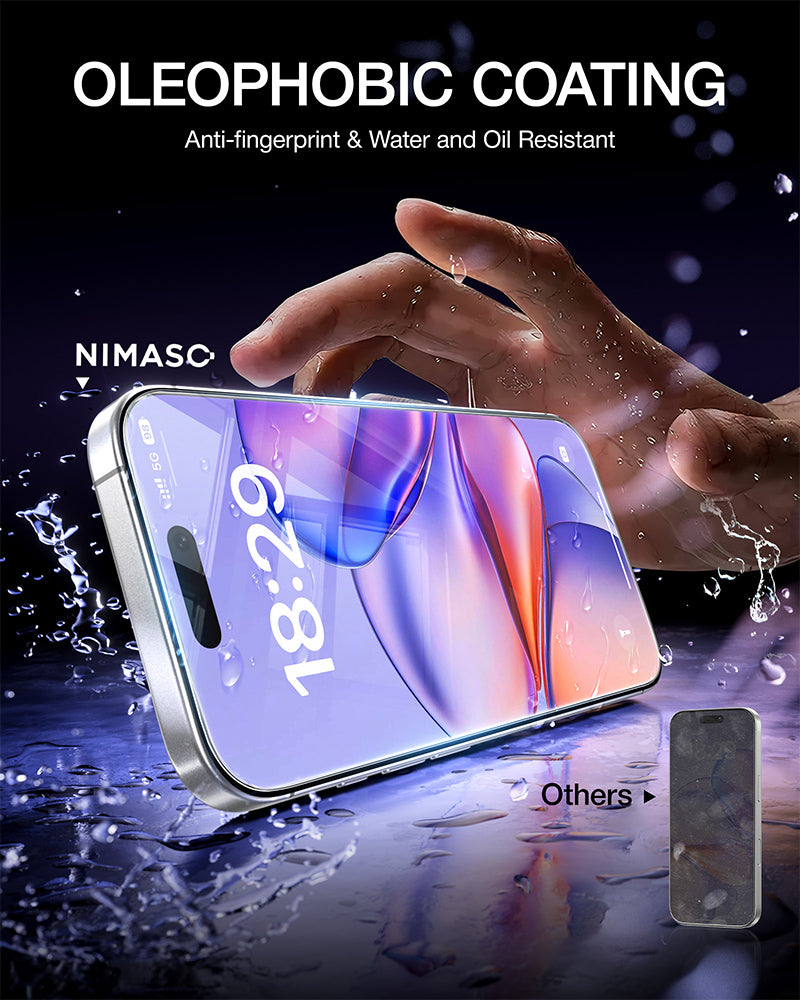 NIMASO HD iPhone Screen Protector for iPhone 17 / 17 Pro / 17 Pro Max / Air