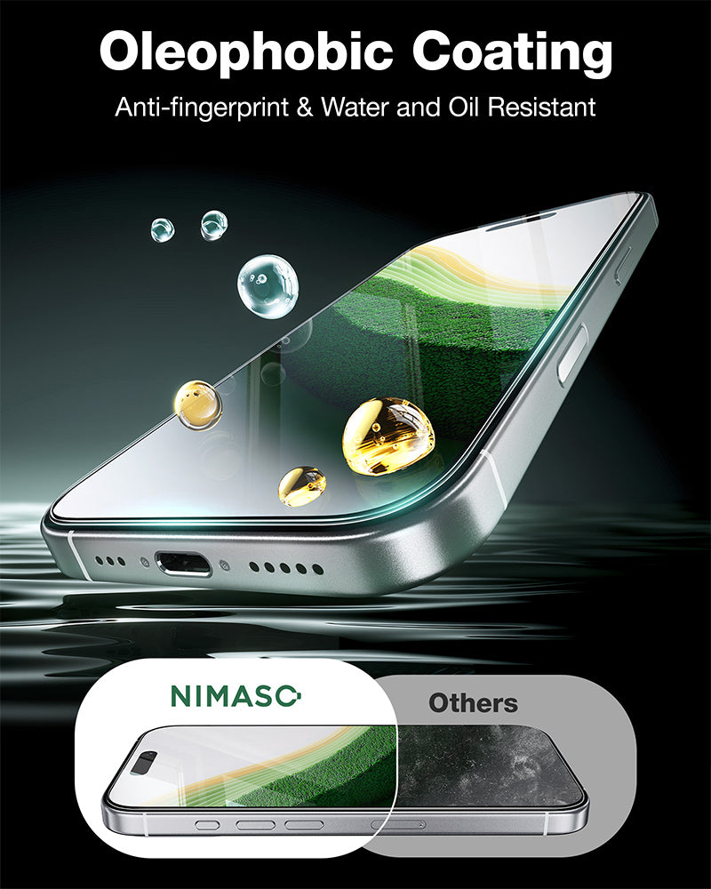 NIMASO HD iPhone Screen Protector for iPhone 17 / 17 Pro / 17 Pro Max / Air