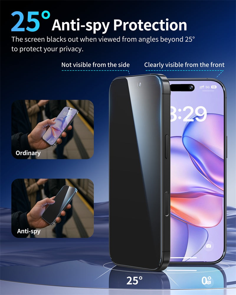 NIMASO Privacy iPhone Screen Protector for iPhone 17 / 17 Pro / 17 Pro Max / Air