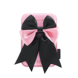 Nimaso Black & Pink Bow MagSafe Wallet