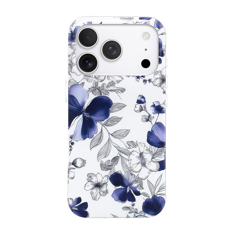 Nimaso Blue Orchid MagSafe Phone Case for iPhone 17 / 17 Pro / 17 Pro Max / Air