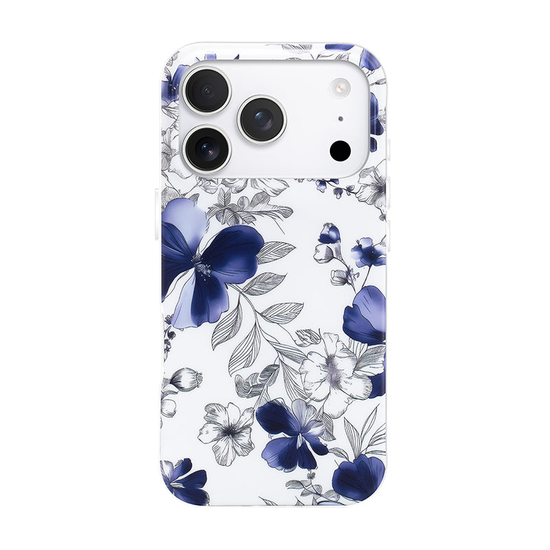 Nimaso Blue Orchid MagSafe Phone Case for iPhone 17 / 17 Pro / 17 Pro Max / Air