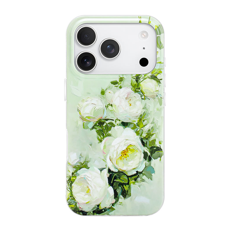 NIMASO Oil Painting Rose MagSafe Case for iPhone 17/17 Pro/17 Pro