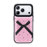 Nimaso Pink Polka Dots MagSafe Wallet