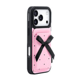 Nimaso Pink Polka Dots MagSafe Wallet