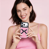 Nimaso Pink Polka Dots MagSafe Wallet