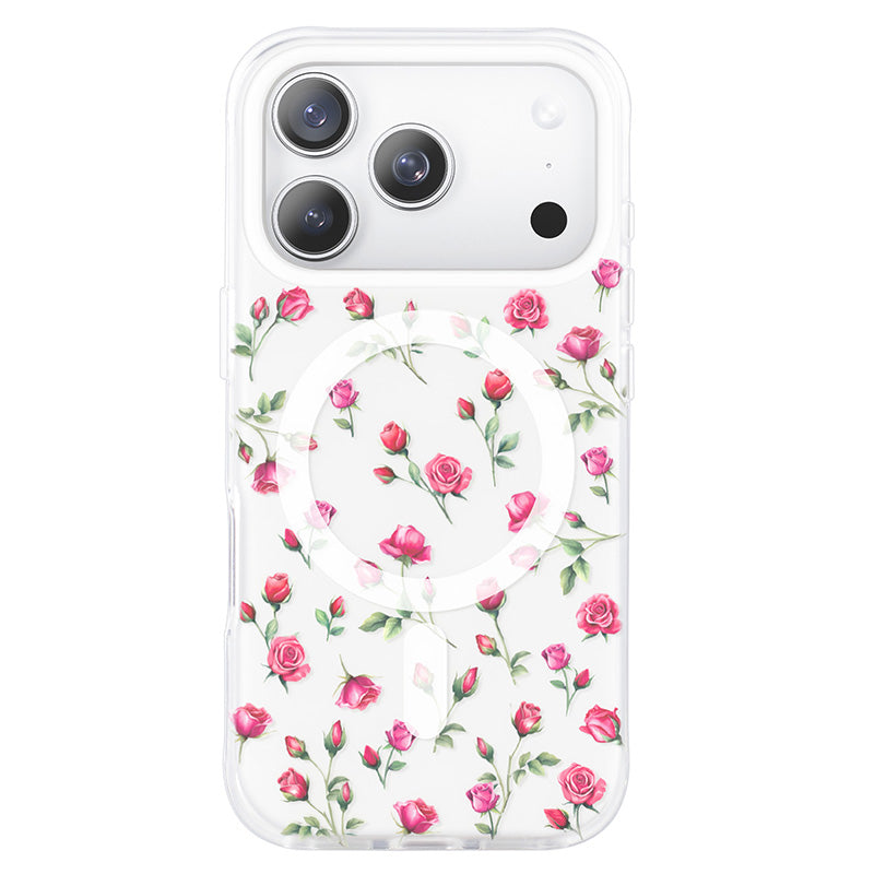 NIMASO Romantic Rose MagSafe Case for iPhone 17 Pro Max