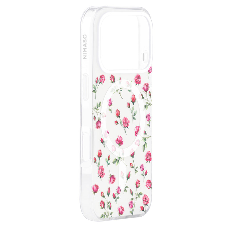 Nimaso Romatic Rose MagSafe Phone Case for iPhone 17 / 17 Pro / 17 Pro Max / Air