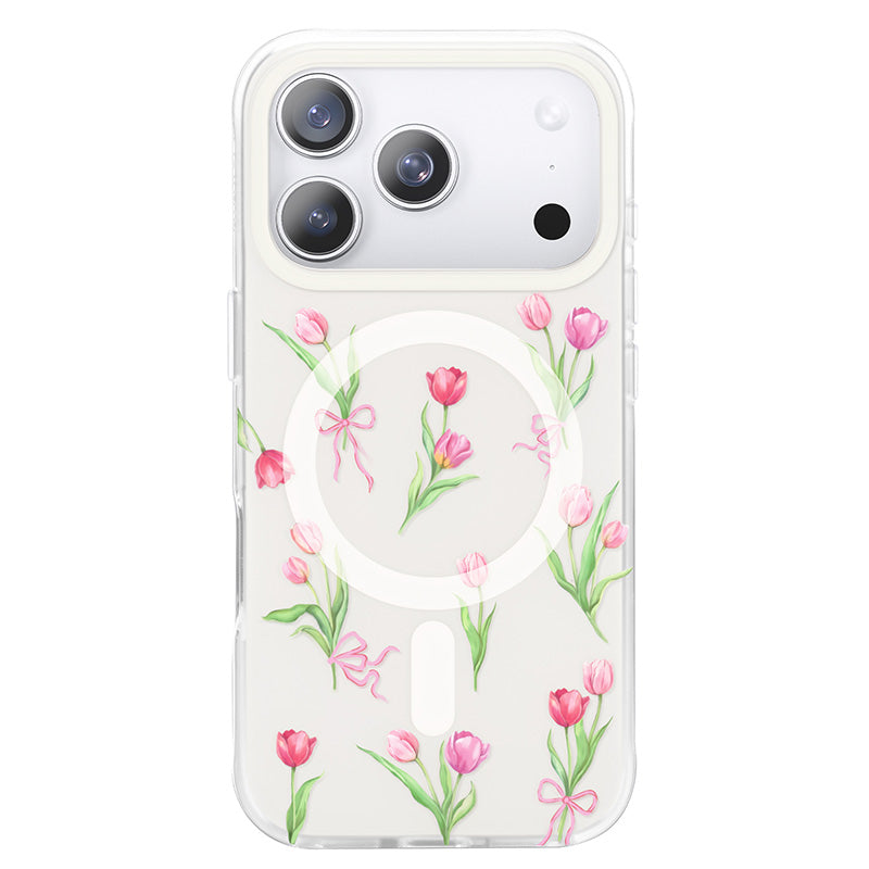NIMASO Tulip MagSafe Case for iPhone 17/17 Pro/17 Pro Max/17 Air