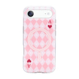 Nimaso Lovely Queen's Ace MagSafe Phone Case for iPhone 17 / 17 Pro / 17 Pro Max / Air-Pink