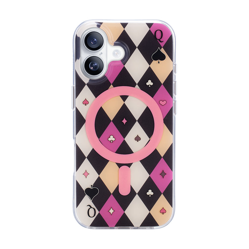 Nimaso Lovely Queen's Ace MagSafe Phone Case for iPhone 17 / 17 Pro / 17 Pro Max / Air-Colorful