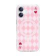 NIMASO Lovely Queen's Ace Pink MagSafe Phone Case for iPhone 17 Pro