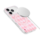 Nimaso Lovely Queen's Ace MagSafe Phone Case for iPhone 17 / 17 Pro / 17 Pro Max / Air-Pink