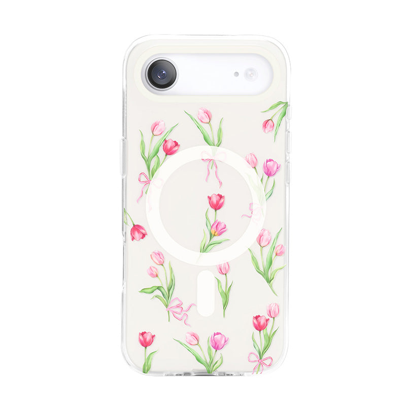 Nimaso Tulip MagSafe Phone Case for iPhone 17 / 17 Pro / 17 Pro Max / 17 Air