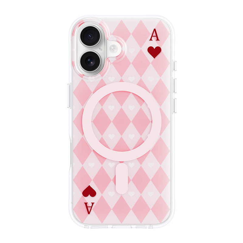 NIMASO Lovely Queen's Ace MagSafe Case for iPhone 17, 17 Pro, 17
