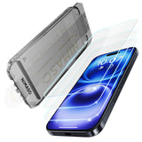 iPhone 16/16 Plus 2.5D Half Cover HD Tempered Film 6.1/6.7″