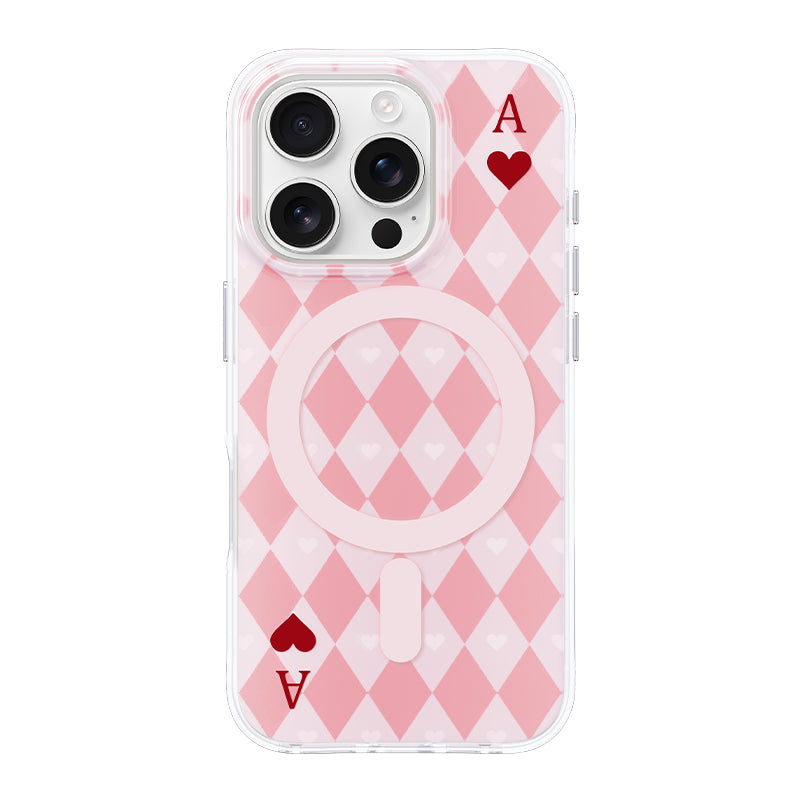 NIMASO Lovely Queen's Ace MagSafe Case for iPhone 17, 17 Pro, 17