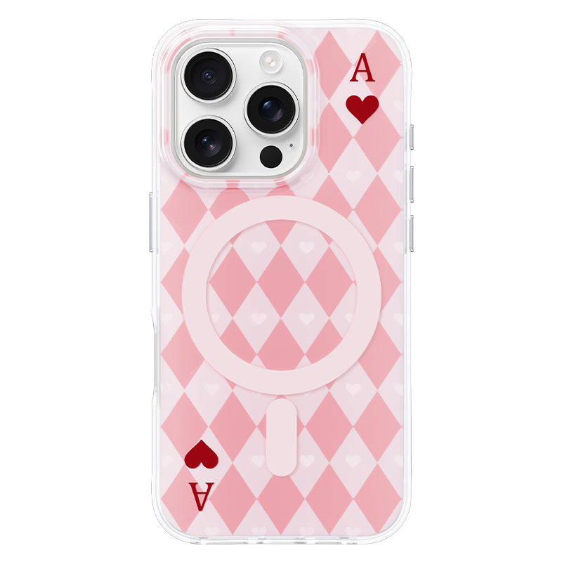 NIMASO Lovely Queen's Ace MagSafe Case for iPhone 17, 17 Pro, 17