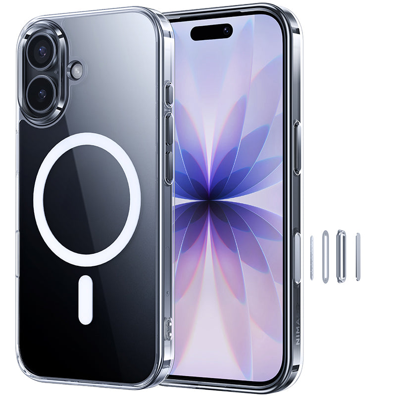 NIMASO Clear MagSafe Case for iPhone 17/17 Pro/17 Pro Max/Air NIMASO Clear MagSafe Case for iPhone 17/17 Pro/17 Pro Max/Air