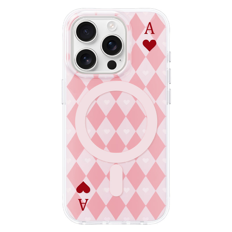 NIMASO Lovely Queen's Ace MagSafe Case for iPhone 17, 17 Pro, 17
