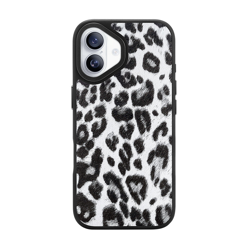 NIMASO Snow Leopard Print MagSafe Case for iPhone 17, 17 Pro, 17